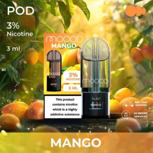 ใหม่-หัวน้ำยาพอตสำเร็จ-MOOOD-nic-3%-3ml-กลิ่น-Mango-มะม่วง