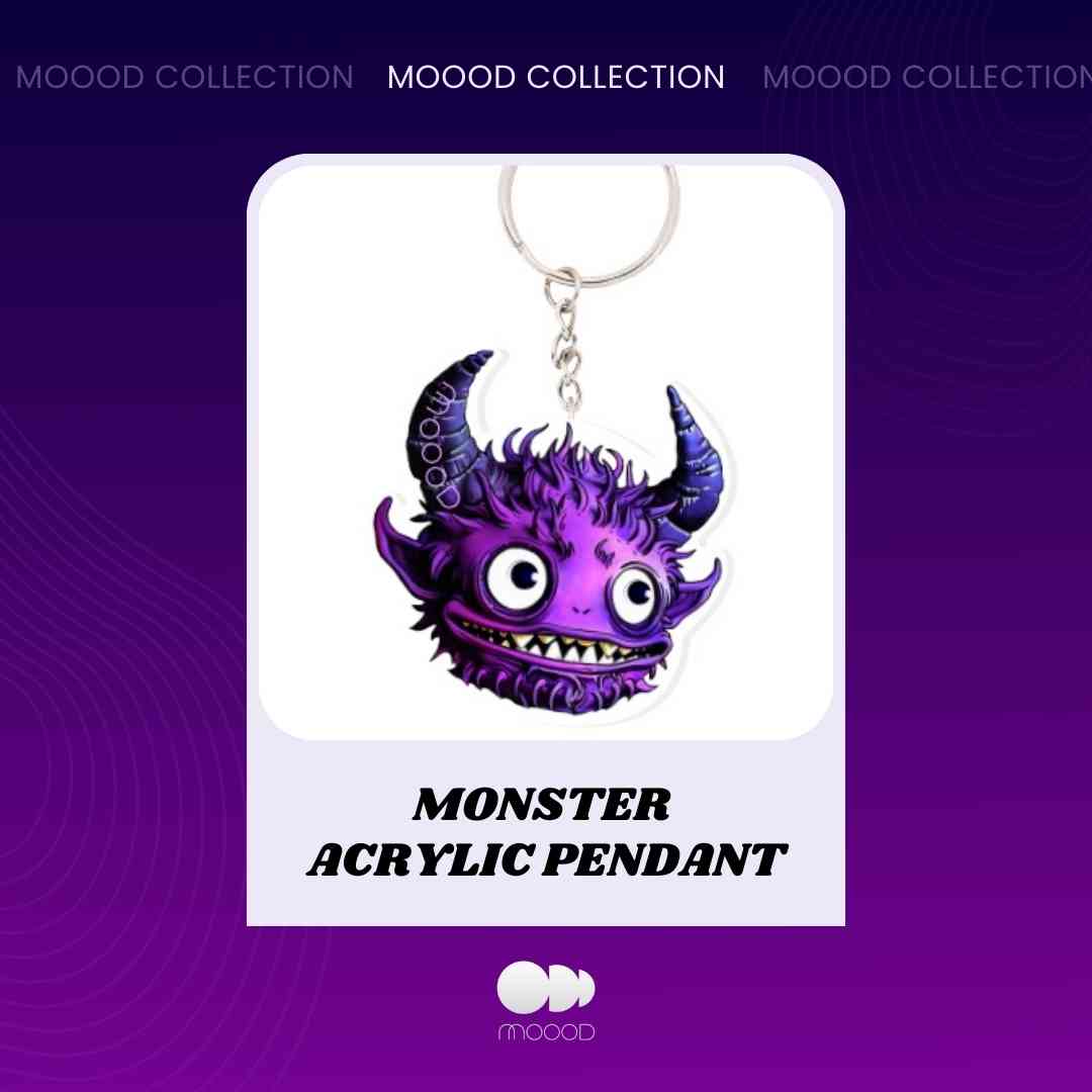 MONSTER ACRYLIC PENDANT